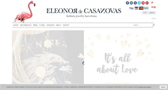 Desktop Screenshot of eleonordecasanovas.com