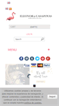 Mobile Screenshot of eleonordecasanovas.com